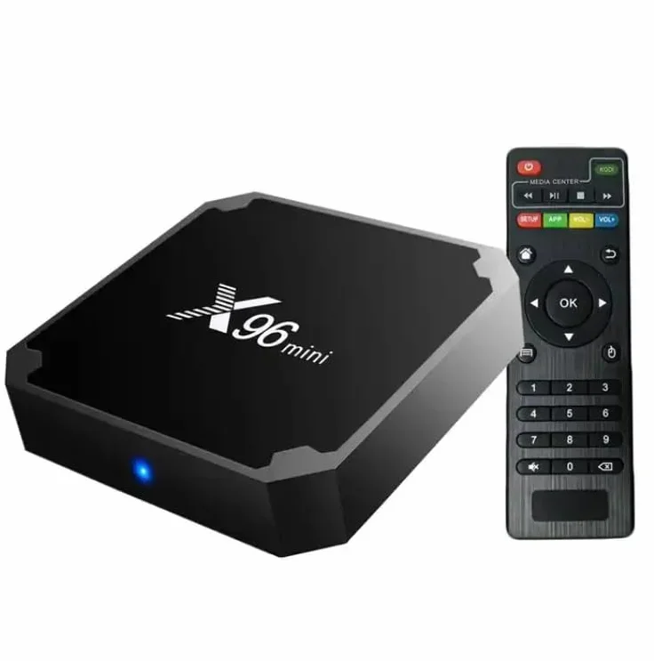 Box TV X96 Mini 2 Go de RAM et 16 Go de ROM Box Android TV Box Media Player Haute qualité (Android 11.0) avec telecommande et Cable HDMI, Lecteur multimédia Boite TV 4K