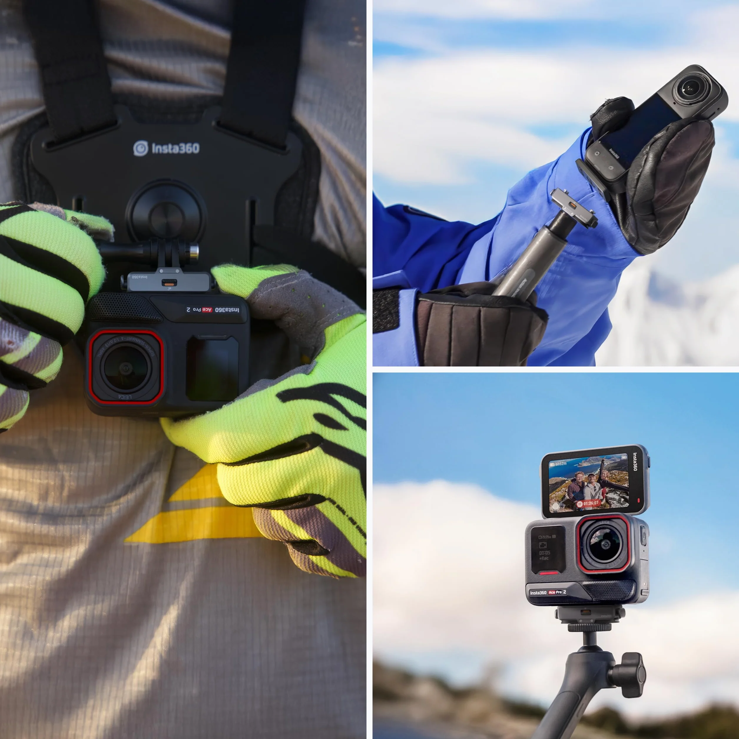 Insta360 Support à Libération Rapide 2.0