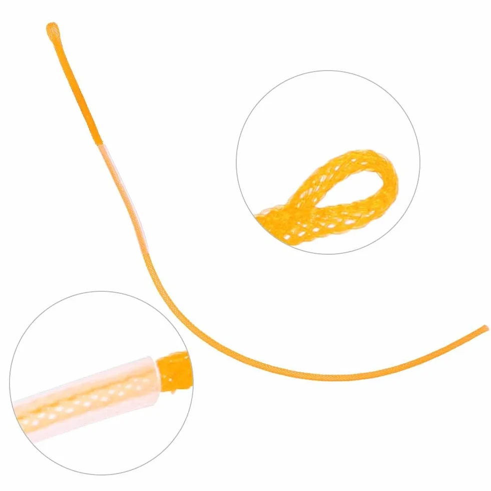 Connecteurs de Boucle de Ligne de Pêche à la Mouche Tressés 10Pcs