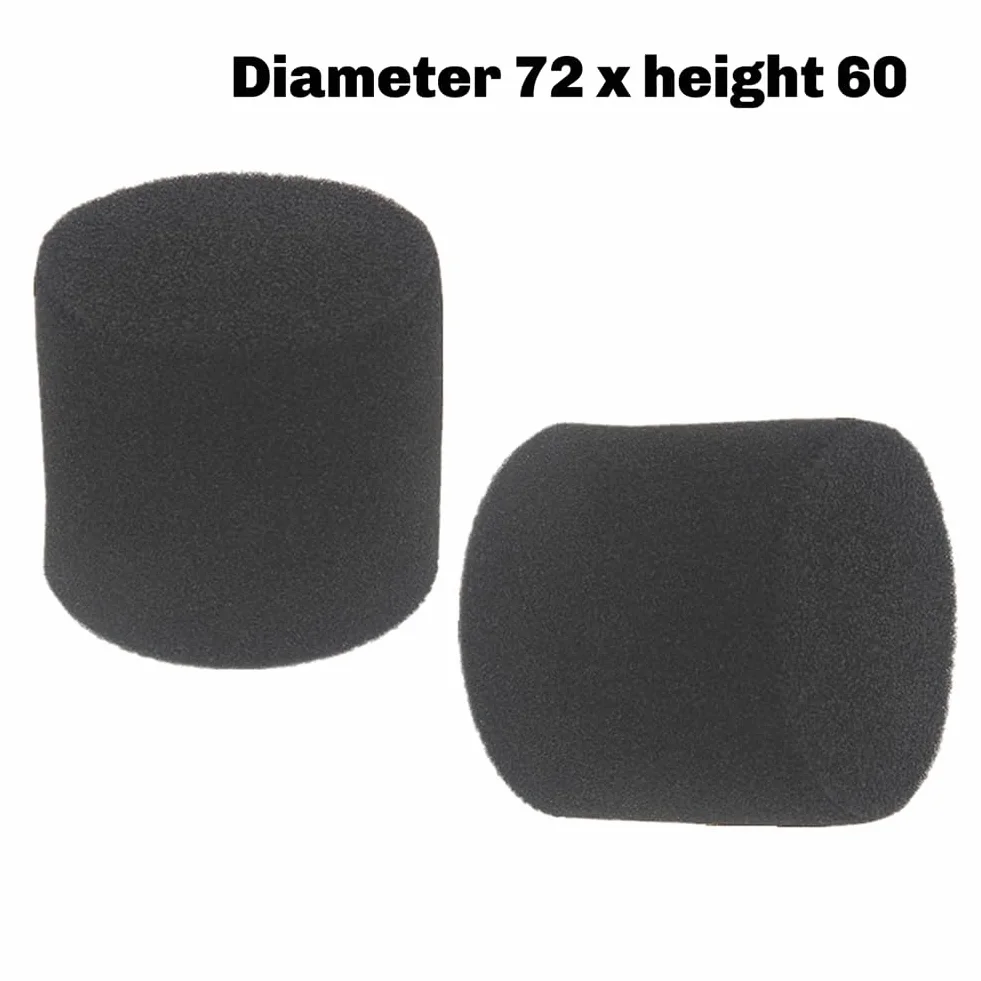 2pcs Éponges pour Tubes de Sortie de Haut-Parleur, Tubes Reflex, Évents de Haut-Parleur pour Woofer. Améliore la Phase des Basses.