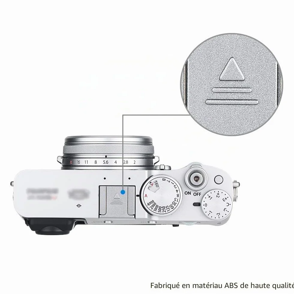 JJC Bouchon de protection pour appareil photo reflex numérique Fujifilm Fuji X-E5 X half X-M5 X100VI GFX100S X-H2S X-T1 X-T2 X-T3 X-T4 X-T10 X-T20 X-T30 X-T100 X100V X100S X100F X-PRO2 X-E2 X-E3 X-A5