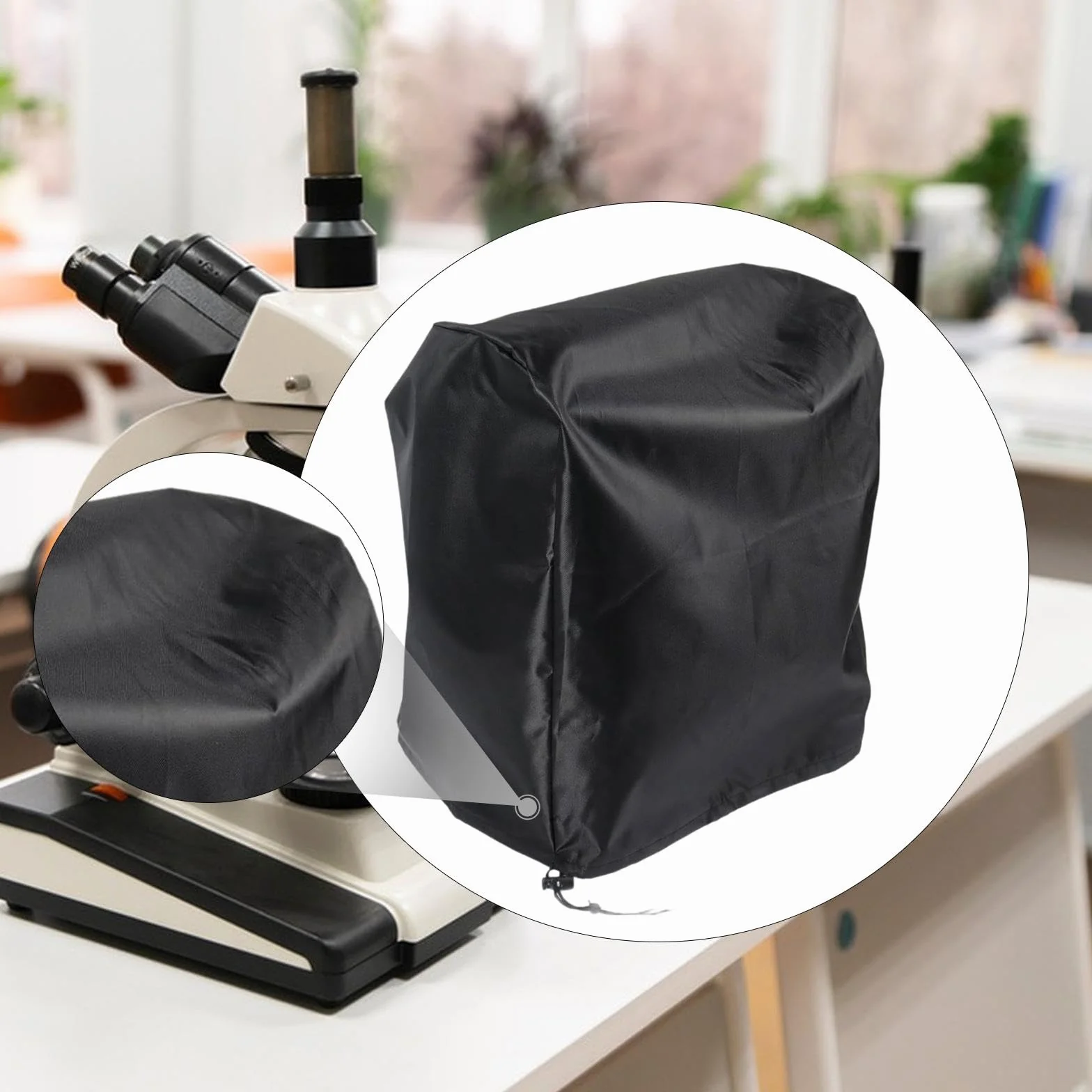 Housse anti-poussière pour microscope taille L