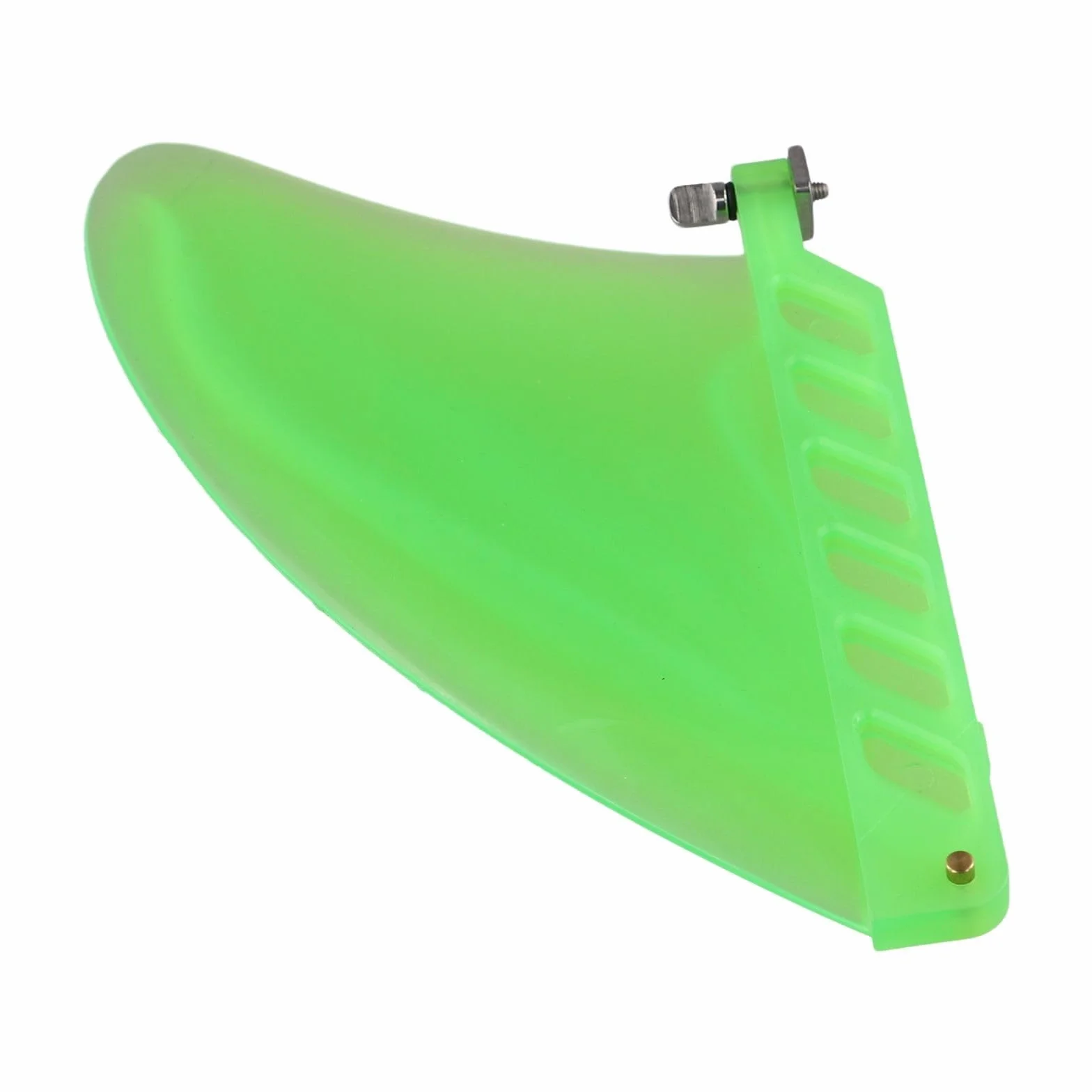 Aileron central PVC flexible remplacement planche surf compatible boîte standard vis vert