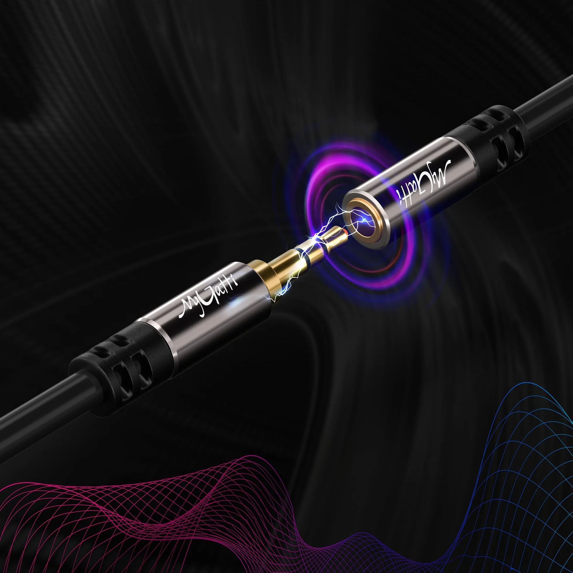5m Câble d'extension stéréo jack 3,5 mm, rallonge audio mâle vers femelle, câble d'extension pour casque, noyau OFC, câble noir (avec 5 serre-câbles)