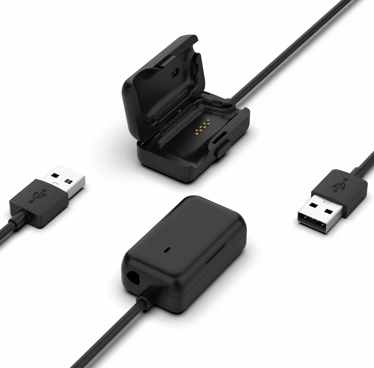Remplacement Câble de Charge USB Chargeur 100cm, compatible avec AfterShokz Xtrainerz AS700 / OpenSwim S700