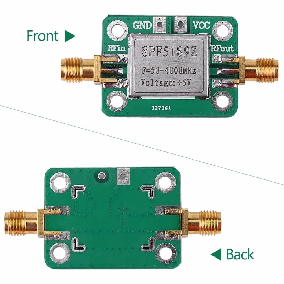 Ultra faible bruit RF LNA 50 4000 MHz SPF5189Z pour récepteurs radio haute sensibilité