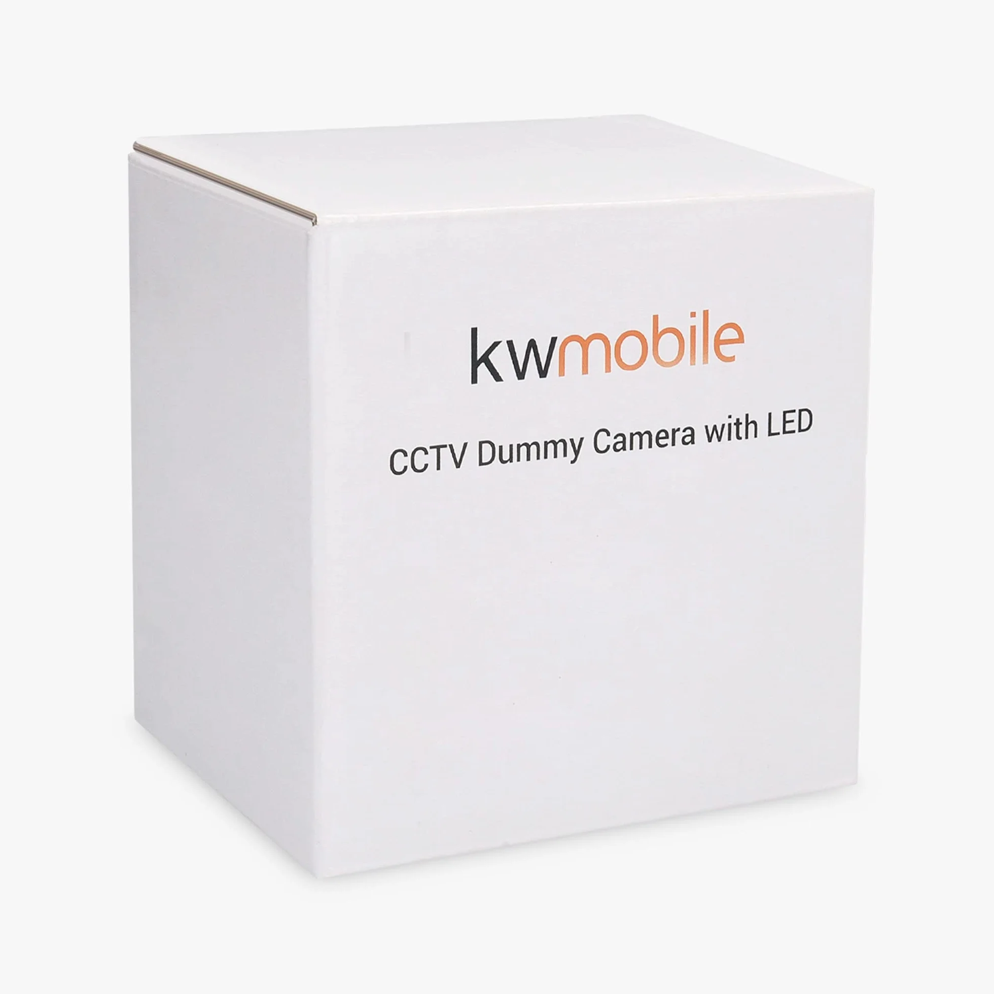 kwmobile Caméra de Surveillance Factice - Lot 2X Fausse Caméra CCTV avec LED Sécurité Maison ou Magasin - Dôme Dissuasif pour Intérieur, 1080p - Blanc