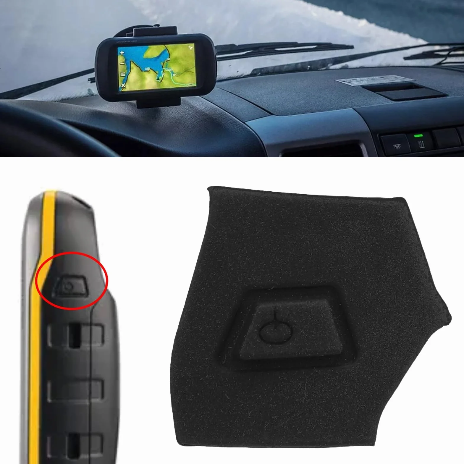 Bouton D'alimentation en Caoutchouc pour Montana 600 610 650 650T 680T