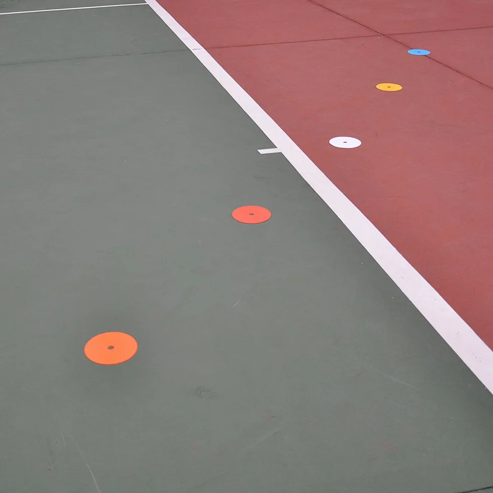 Lot de 10 Marqueurs Plats pour Football, Basket-Ball, Sports de Vitesse