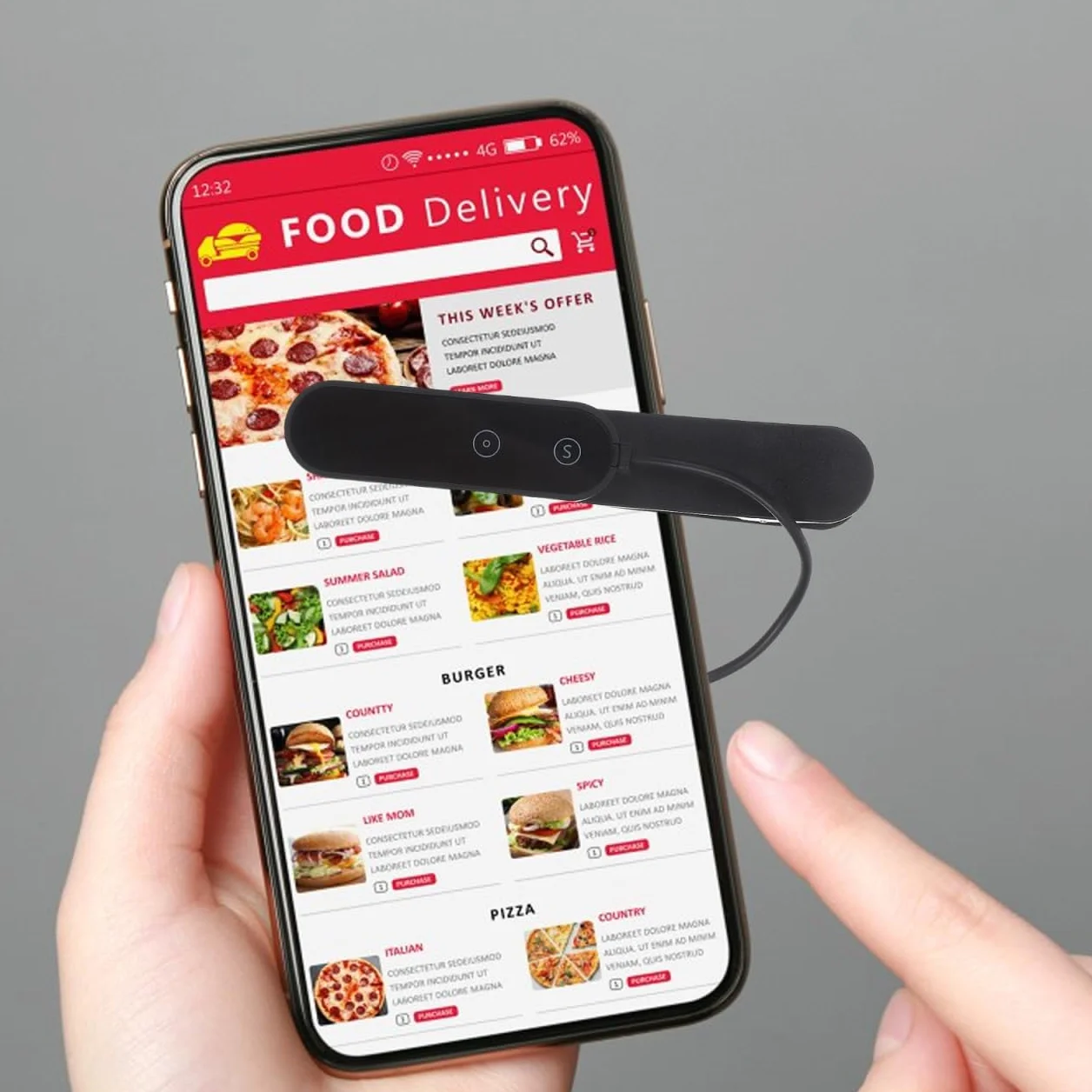 Automatique pour Téléphone USB avec Affichage LED Réglable Dispositif De Clic Intelligent pour Jeux Diffusion en Direct Et Tâches De Récompense
