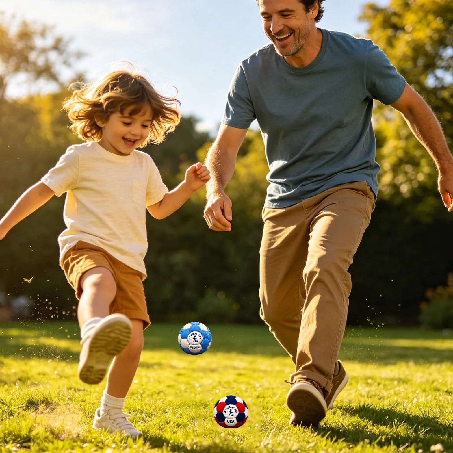 Hacky Sack Football Balle de Jonglage Souple en Peluche pour Activités Extérieures