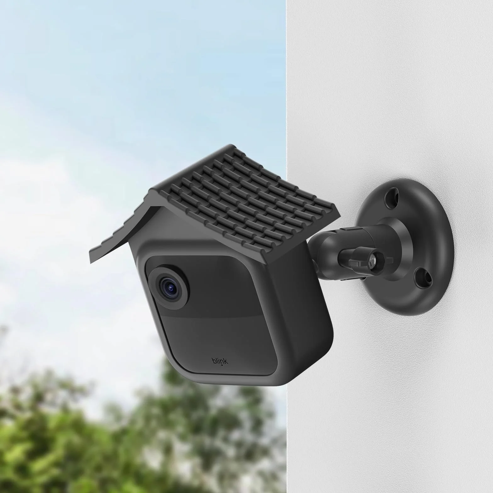 Lot de 2 coques en silicone pour caméra de surveillance Blink Outdoor 4 / Outdoor 2K+ - Anti-rayures - Protection complète - Compatible avec le support Blink Outdoor 4