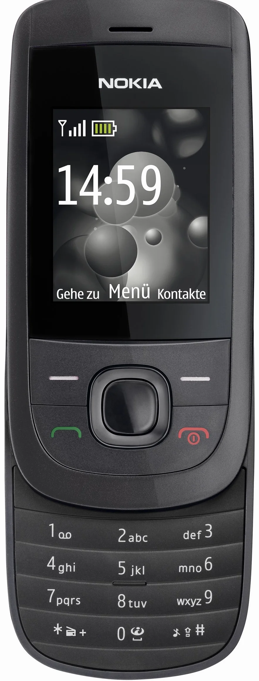 Nokia 2220 Téléphone Portable Coulissant MP3 GPRS Ovi Mail