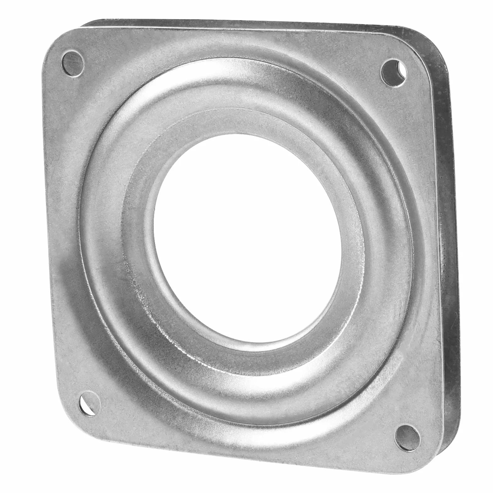 Lot de 10 Plateaux Rotatifs Carrés de 71 mm, en Métal, Roulements à Billes, Rotation à 360 Degrés, Pivotement Lazy Susan avec vis pour Étagère de Cuisine, Support TV, 30 kg, Argent