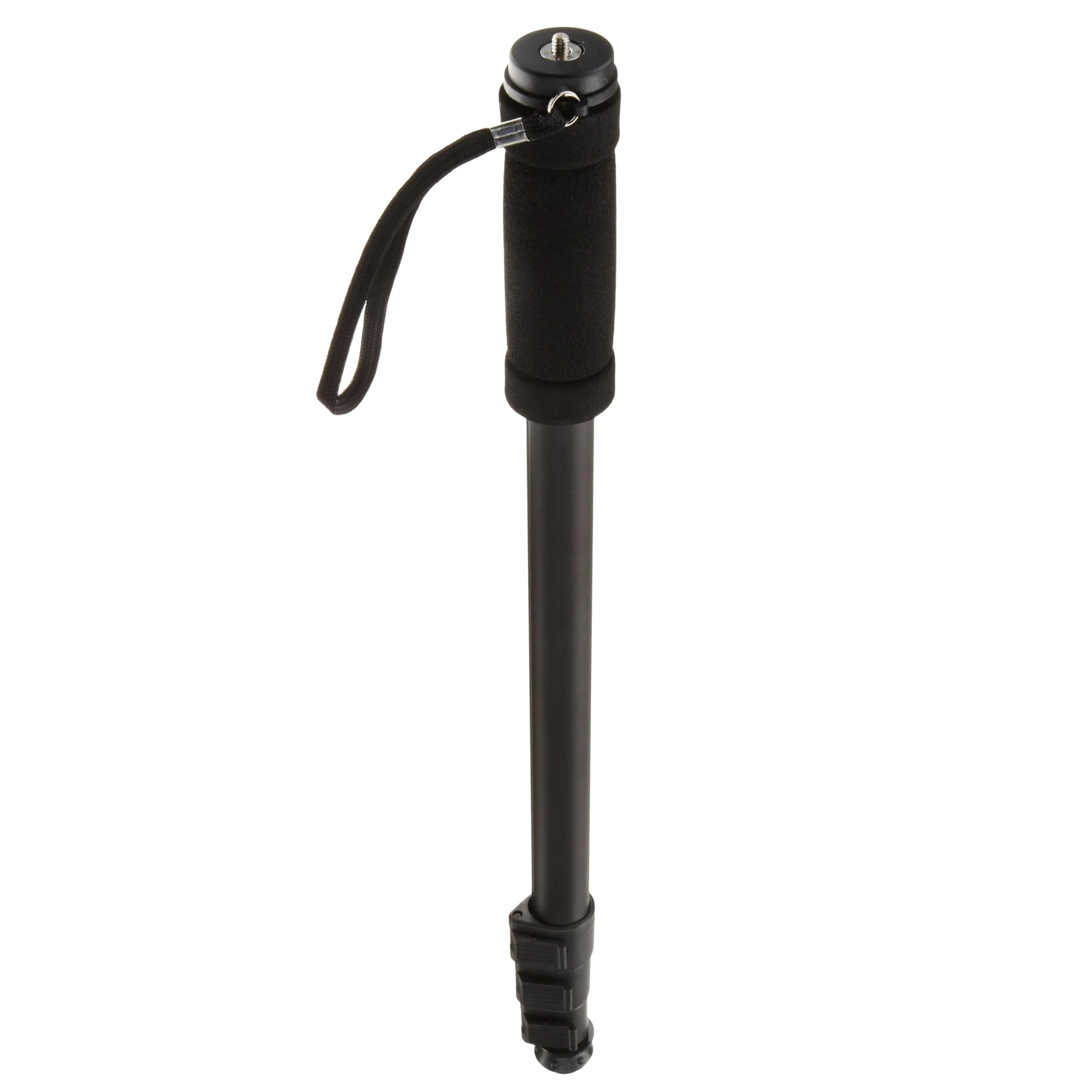 Amazon Basics Monopode Léger et Portable Extensible pour Appareil Photo et Photographie de 54 à 170 cm, Noir