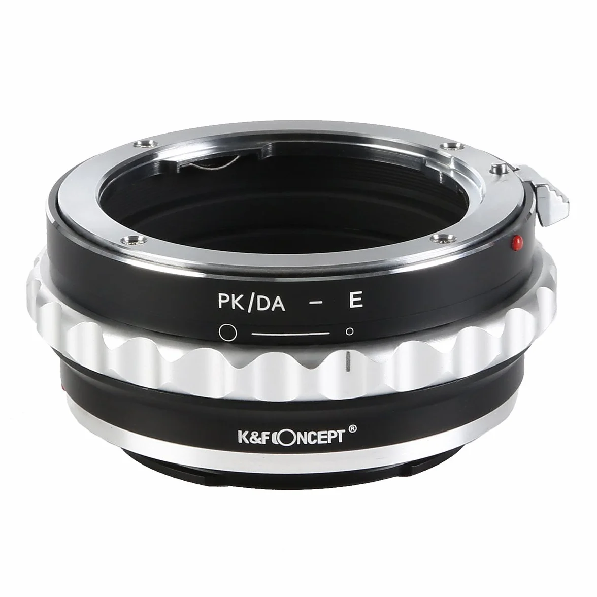K&F CONCEPT PK/DA-E Bague Adaptateur pour compatibile Con PENTAX K/M/A/FA/DA Objectifs ver compatibile Con Sony E baïonnette Appareil Photo