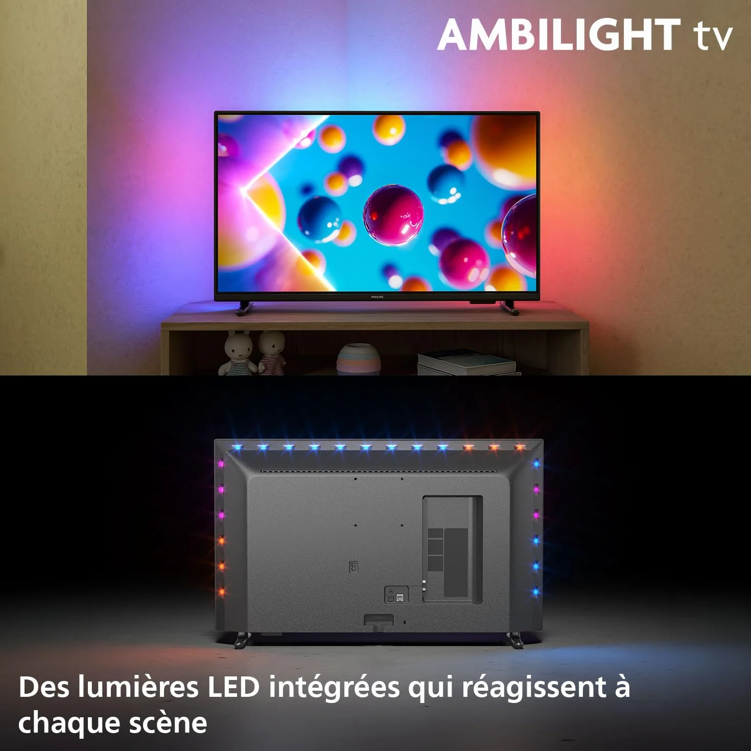 PHILIPS LED Ambilight 32" 32PFS6900 FullHD Dolby Audio HDR10 Titan
