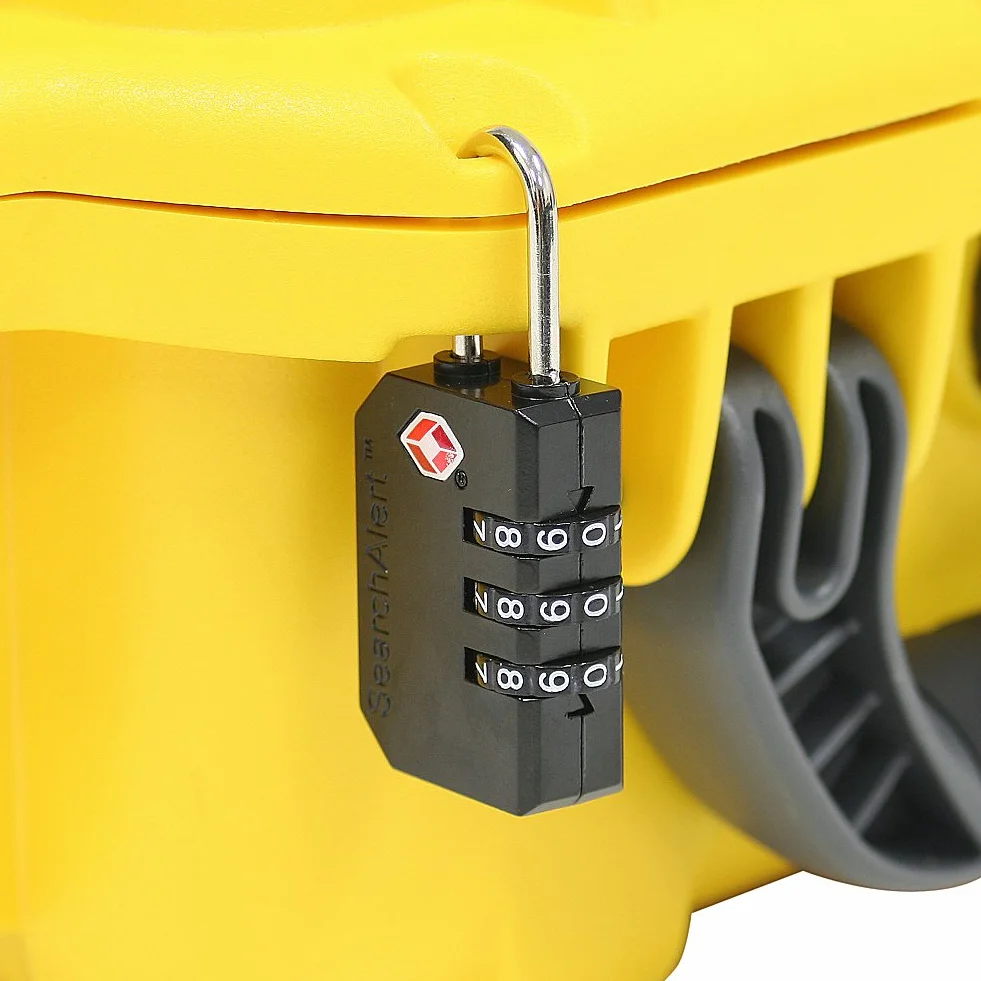 Nanuk 905 Coque rigide étanche avec insert en mousse Vert citron
