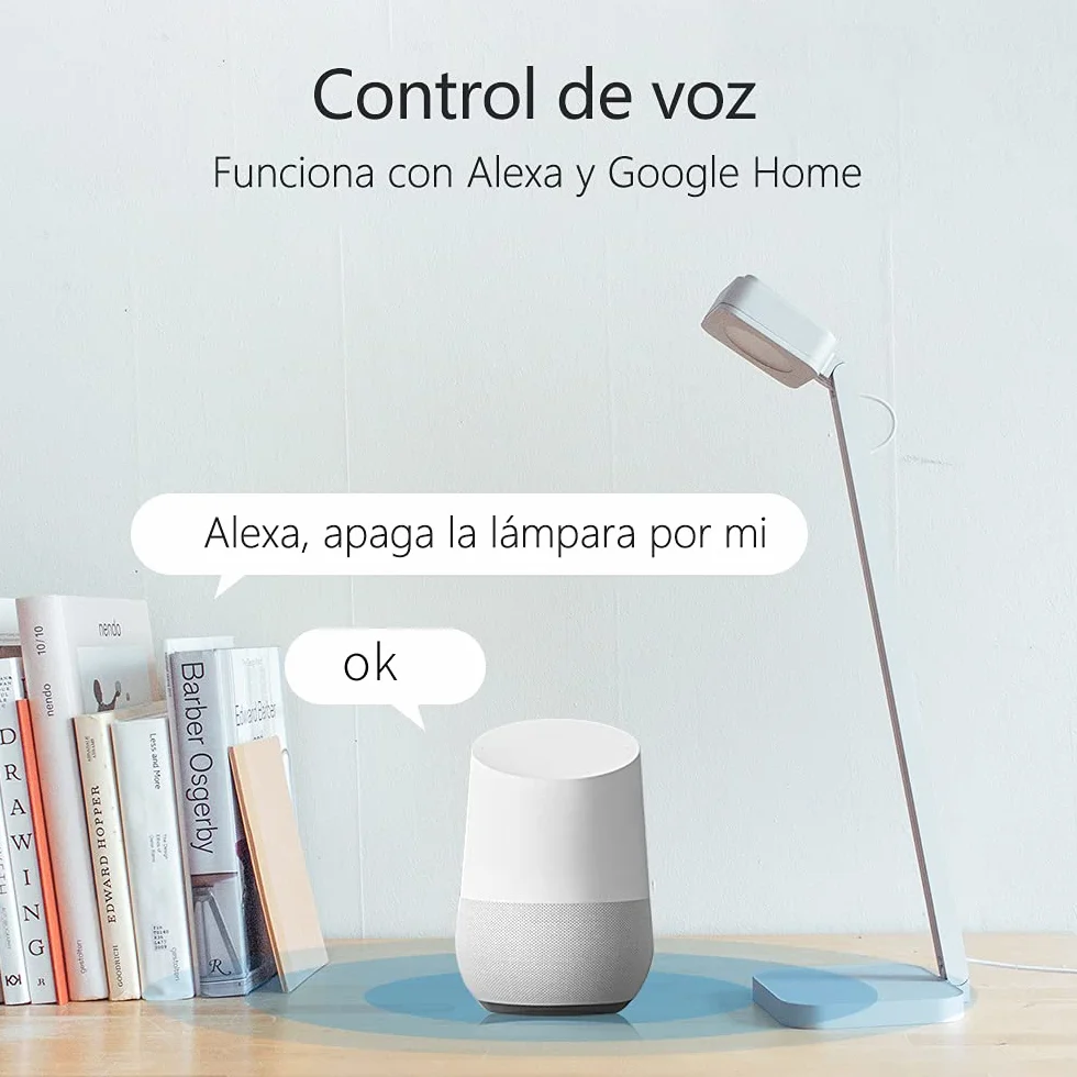 eMylo Commutateur WiFi intelligent Interrupteur d'éclairage WiFi universel Smart Home DIY Module de relais sans fil Télécommande Minuterie Commande vocale avec Alexa, Google Home Via Android IOS 2PCS