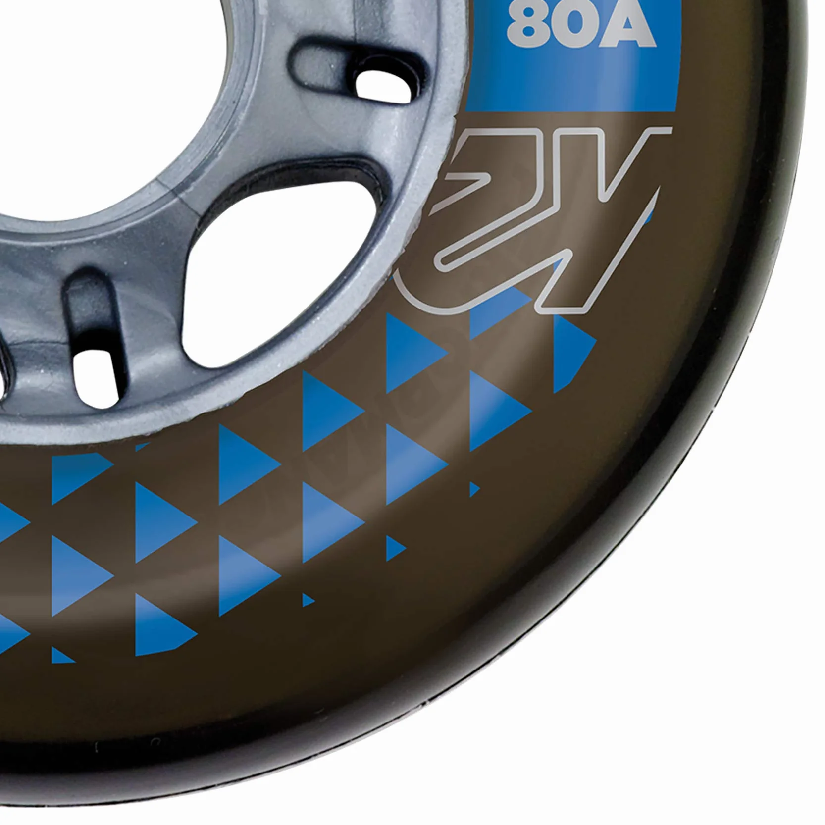 K2 Patins en Ligne Booster 76mm 80A 4-Roues Noir