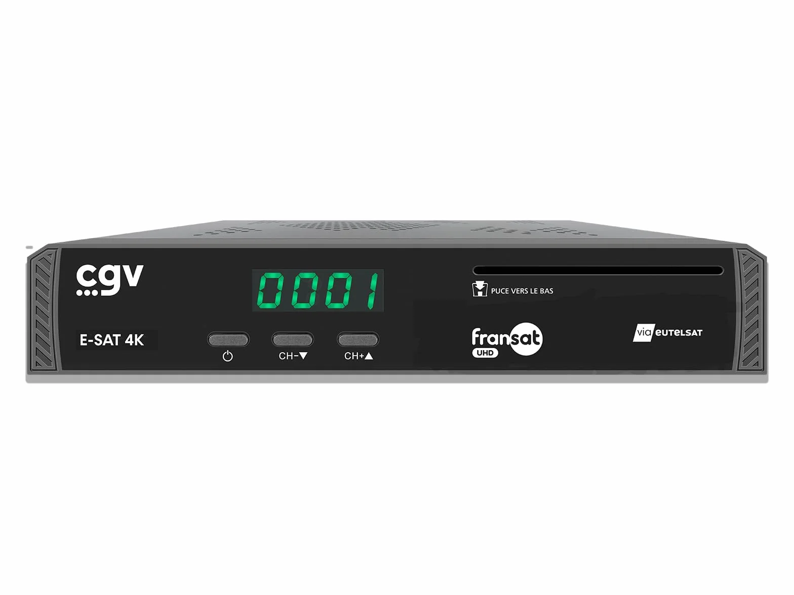 Récepteur Satellite UHD E-Sat 4K TNT FRANSAT DVB-S/S2 DiSEqC 1.0/1.1 USB
