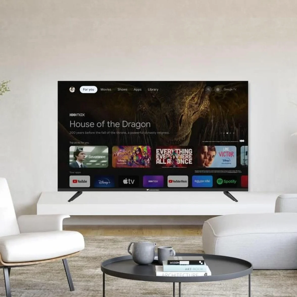 TV LED - CONTINENTAL EDISON - CELED43SGQLD24B6 - 43'' (109 cm) - QLED UHD 4K 3840x2160 - SMART GOOGLE - 4xHDMI - 2xUSB