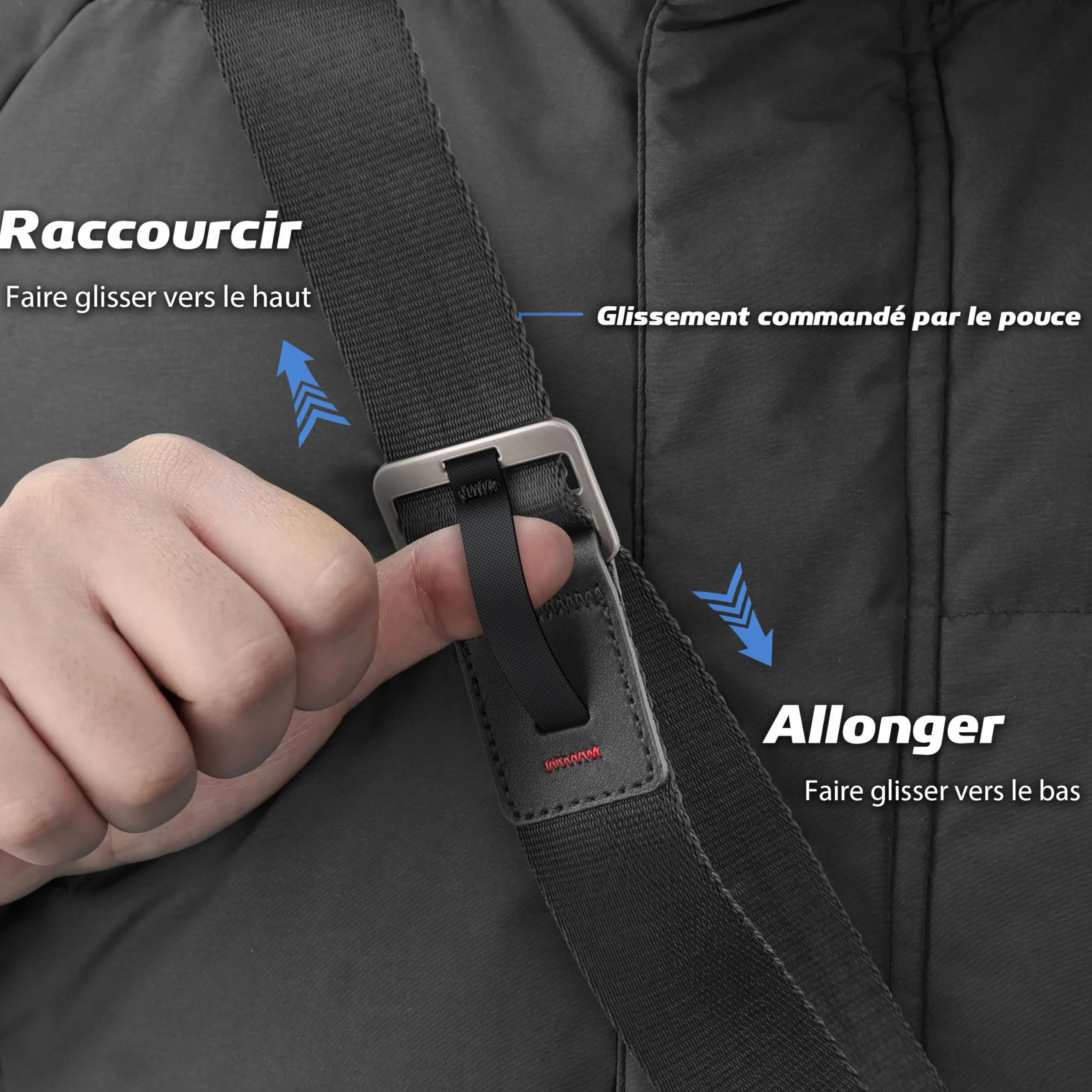Sunya Sangle pour Appareil Photo équipée d'une boucle de libération rapide. Sangle en Corde Nylon Compatible avec Appareils Photo DSLR ou Mirrorless,avec une capacité de charge de 90KG