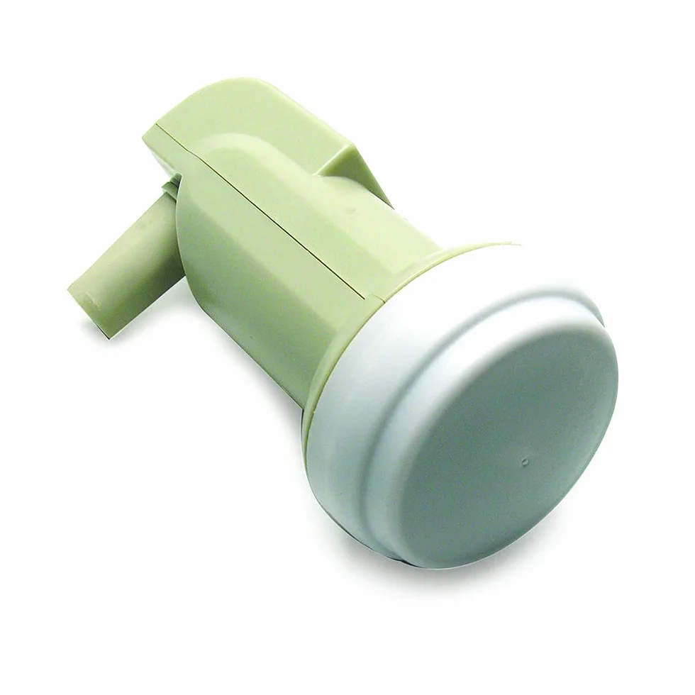 Metronic 498150 Kit parabole acier 60cm + Tête de parabole LNB universelle - EURASIS - Blanc