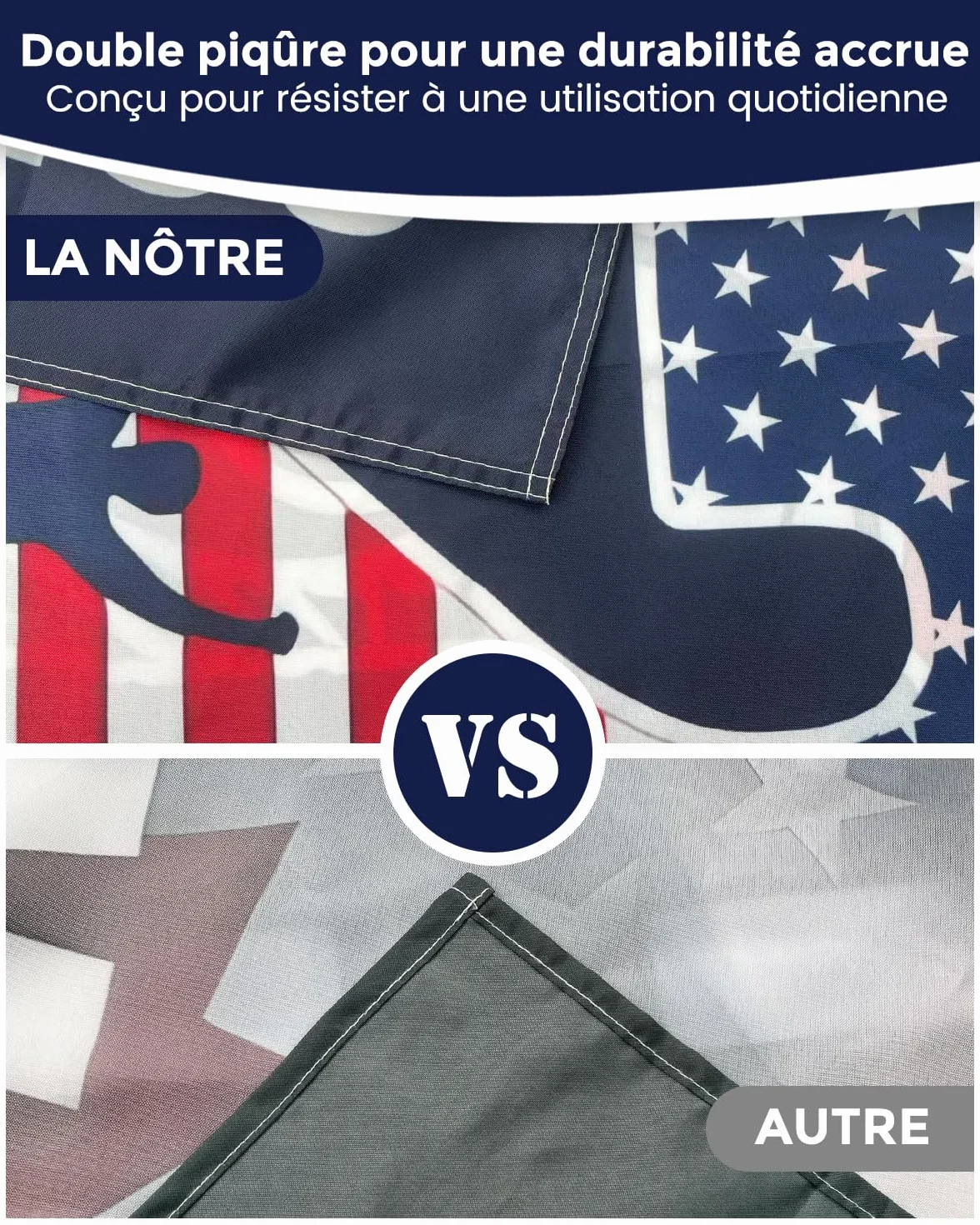 Drapeau Coupe du Monde 2026 150×90 CM Fanion Foot