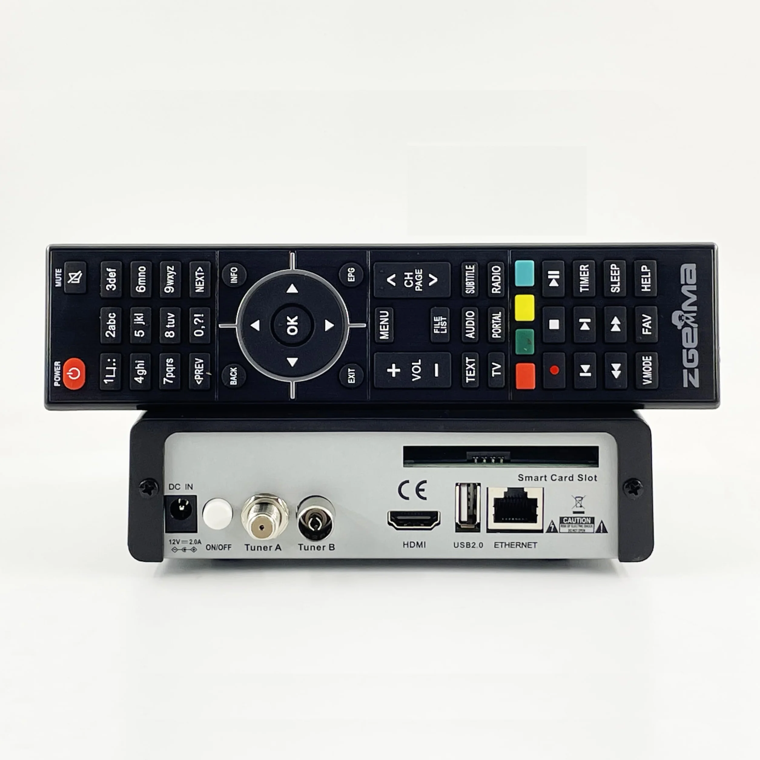 Zgemma H8.2H Plus HEVC H.265 Satellite TV Receiver DVB S2 DVB C T2 Free to Air