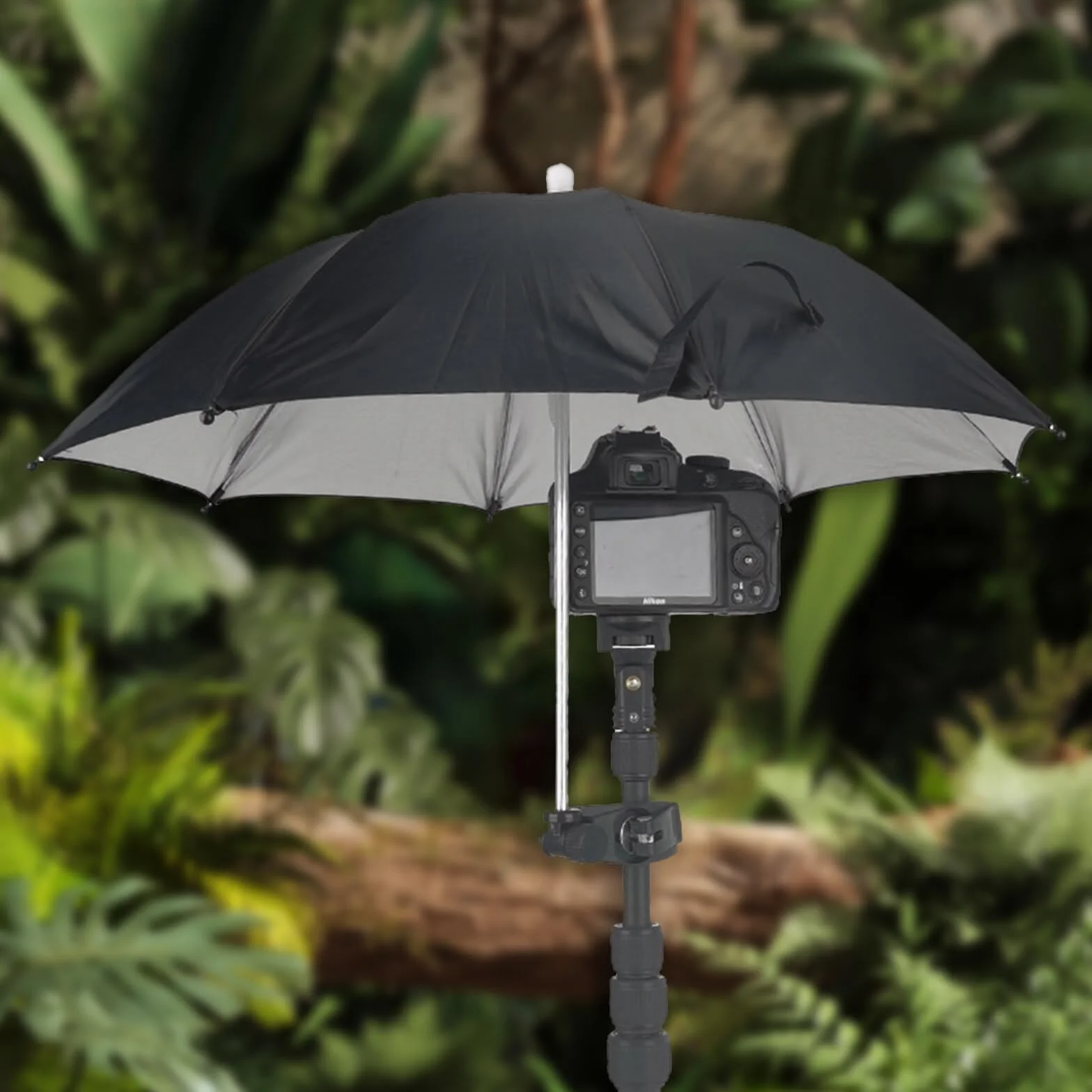 Parapluie de pluie pour appareil photo - Protection étanche pour pluie, neige, lumière du soleil, SLR, accessoire d'extérieur
