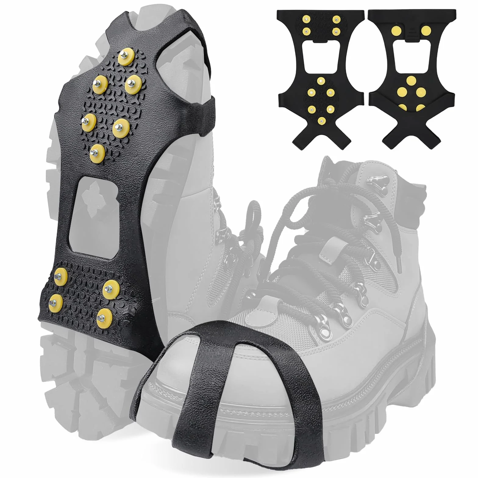 Crampons Neige Poids Léger Protection Marche Randonnée Hiver Plein Air Alpinisme