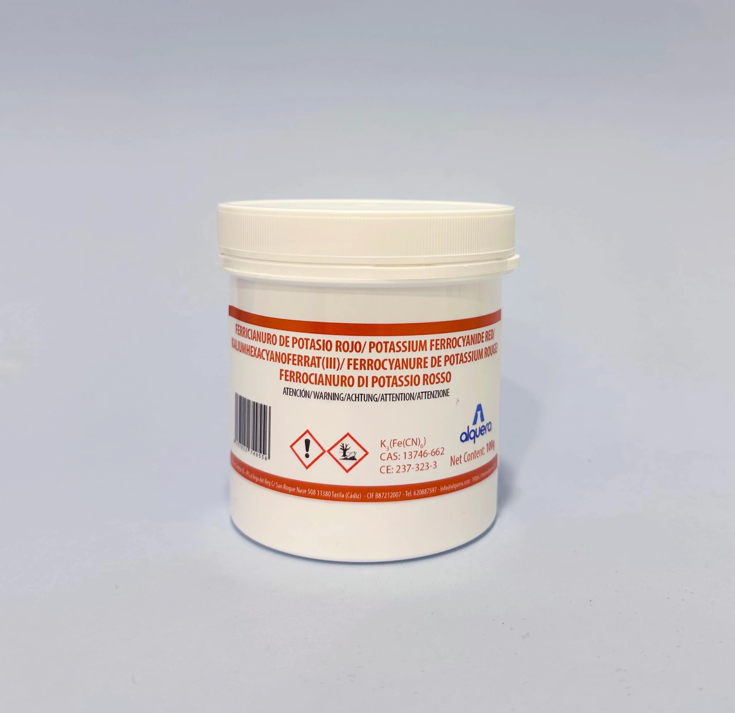 Ferricyanure de Potassium Rouge (100g)