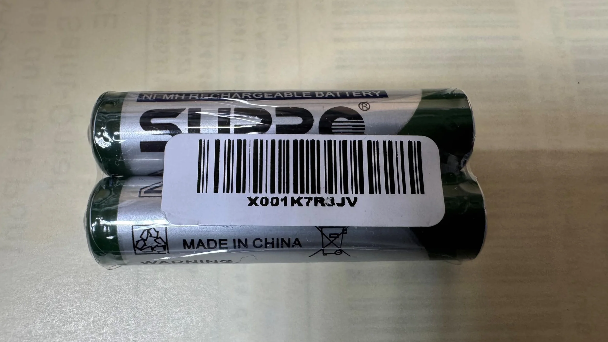 Lot de 2 batteries rechargeables Suppo GP 400 mAh pour Gigaset
