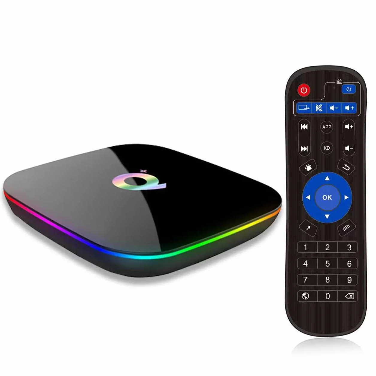Android 10.0 TV Box 4GB RAM 32GB ROM H616 Quad-Core Cortex-A53 GPU 6K Ultra HD WiFi 2.4GHz
