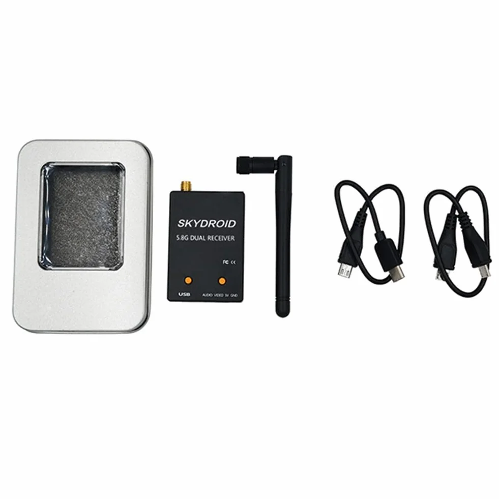 Skydroid UVC Mini FPV Récepteur OTG 5.8G 150CH Canal Transmission Vidéo Audio en Liaison Descendante pour Téléphone Android