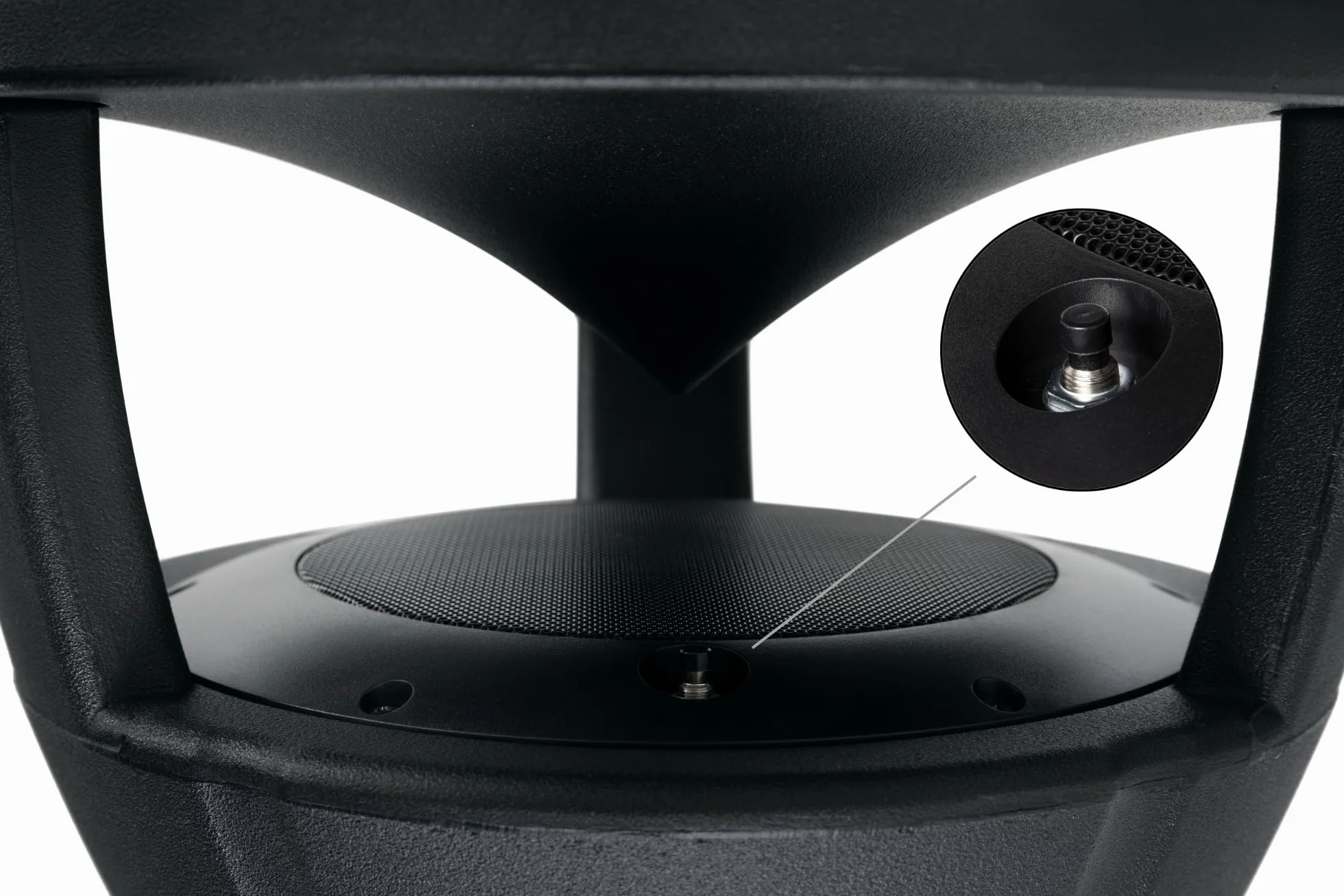 McGrey WPL-660BK BT Paire d'enceintes extérieures 360° - 2 Enceintes Actives 2 Voies pour Jardin - Bluetooth 10m - Son 360° - Résistantes Eau/UV (IP56) - Noir