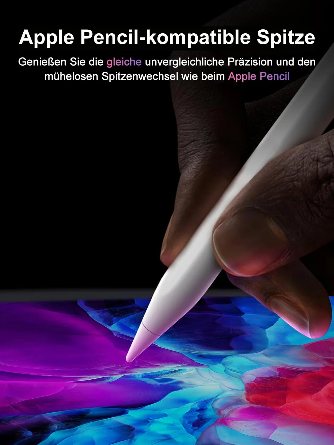 Stylet iPad 2018-2026 USB-C Charge Rapide LED Magnétique