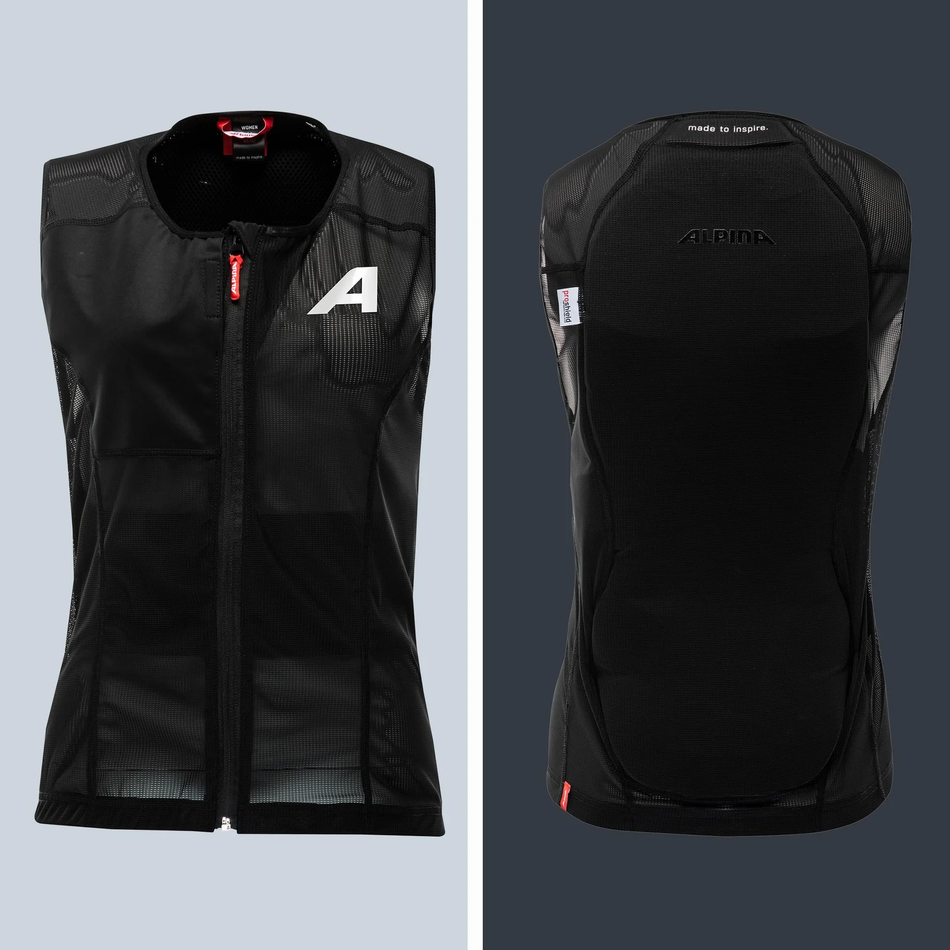 ALPINA PROSHIELD Women Vest Protecteur Black