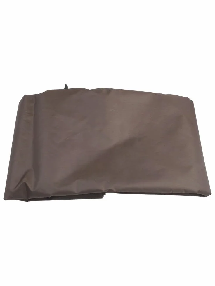 420D Oxford Housse de protection télescope 160 x 120 cm - Bâche robuste noir et gris extérieur pluie poussière
