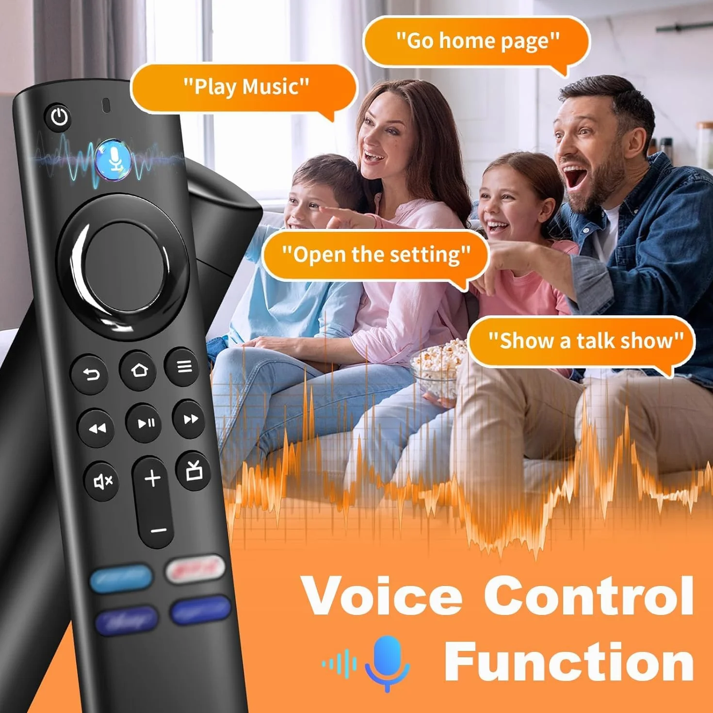 Télécommande vocale Smart TV 3 génération Remplacement S-ti-CK 2 gen 3 gen 4K Lite AG016