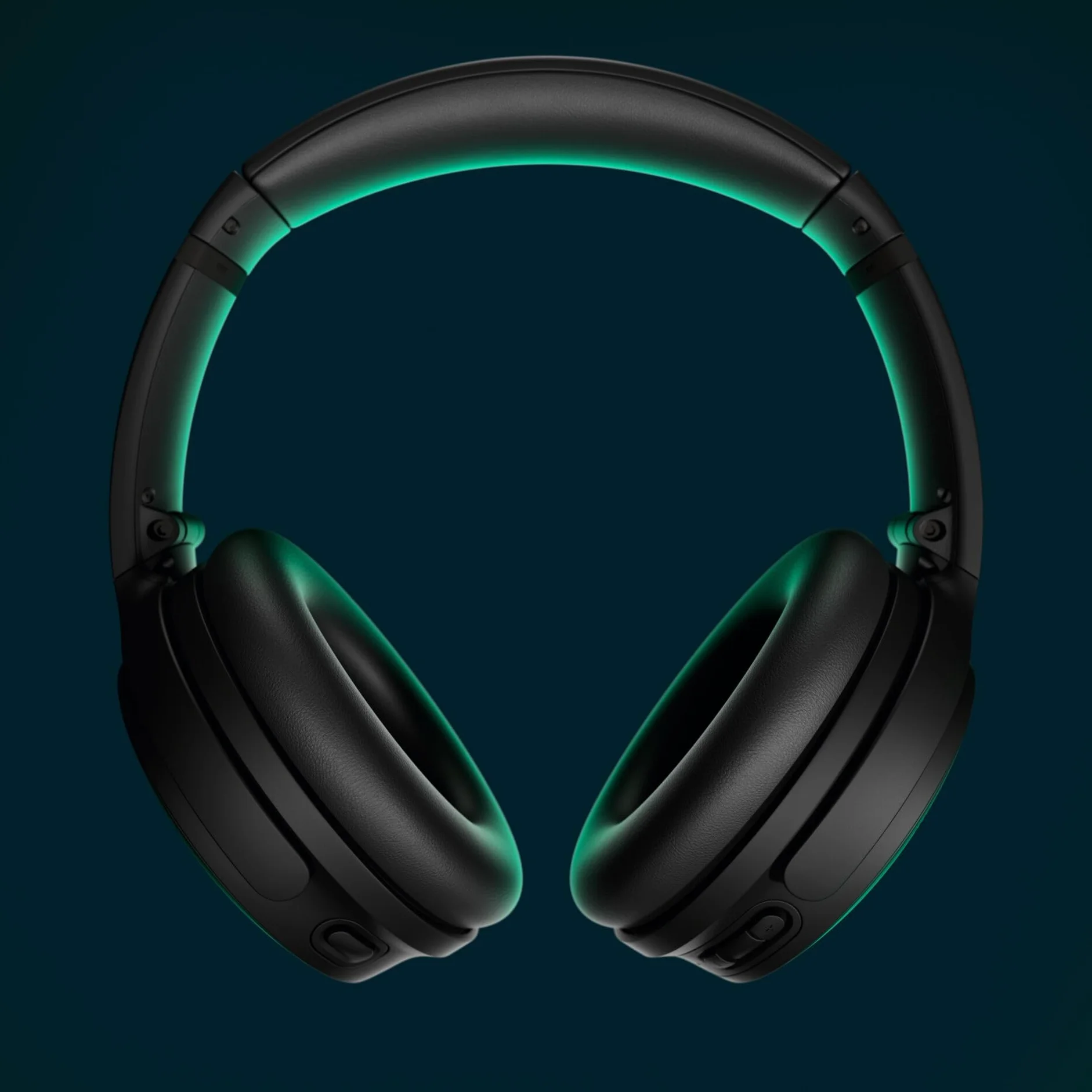 Bose QuietComfort Headphones, Casque sans fil immersif à réduction de bruit, Casque supra-aural Bluetooth avec micro intégré d’une autonomie allant jusqu’à 24 heures, Noir