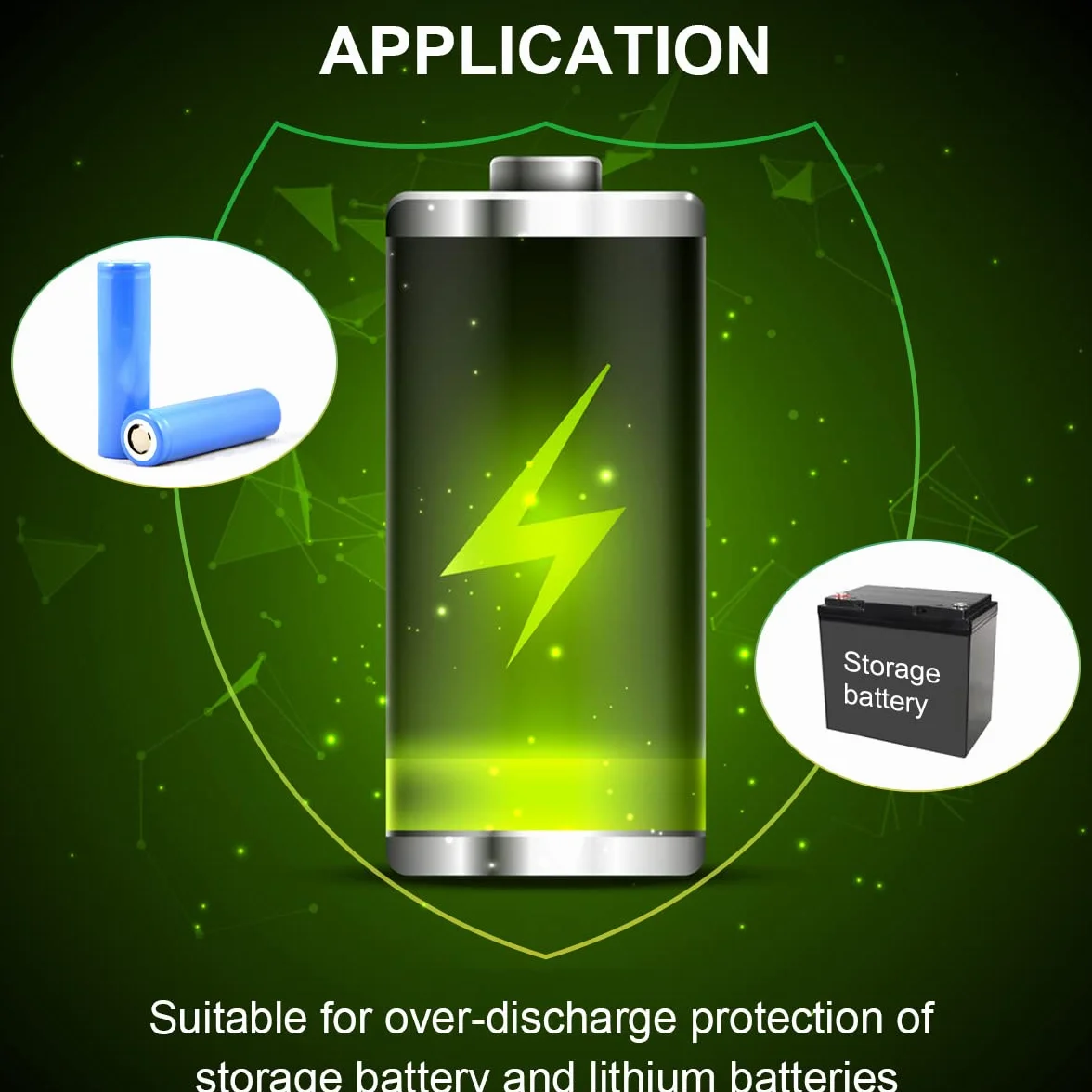 Lot de 2 modules de déconnexion basse tension batterie Protecteur numérique DC 12V-36V protection contre décharges excessives