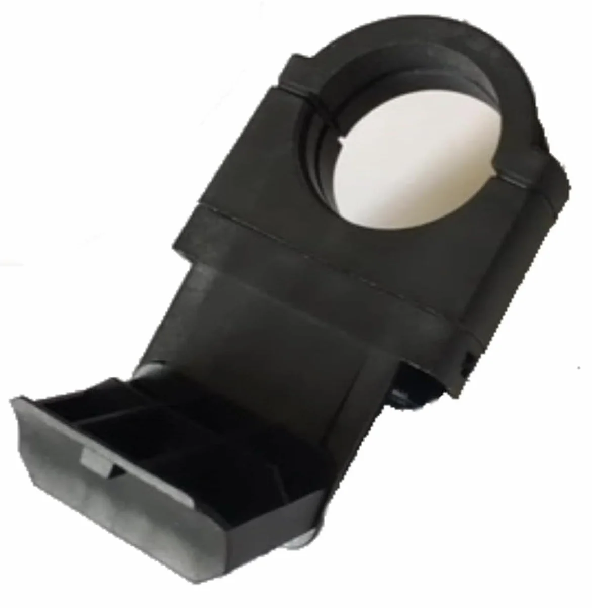 Generisch - Support LNB universel pour miroir satellite avec bras LNB rectangulaire - Noir - Réglable - Montage à vis - Support de charge avec vis