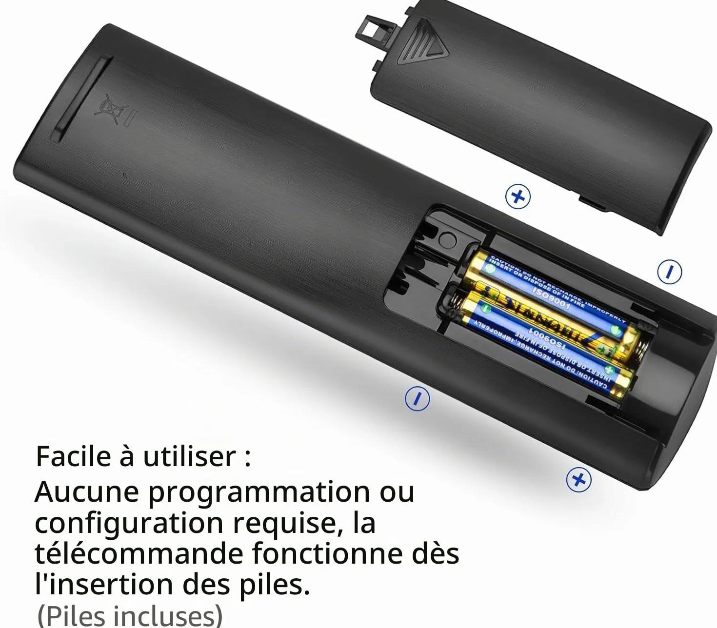 Universelle Telecommande LG Smart TV avec Piles