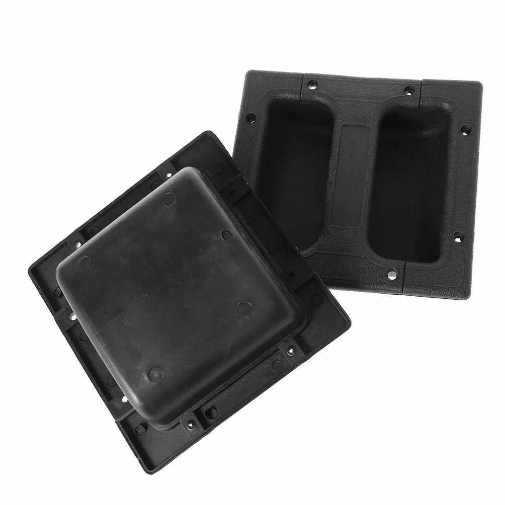 1 Set Remplacement Haut-parleurs Sonores Poignée Encastrée pour Ampli Guitare Cabinet Stage Haut-Parleur poignée