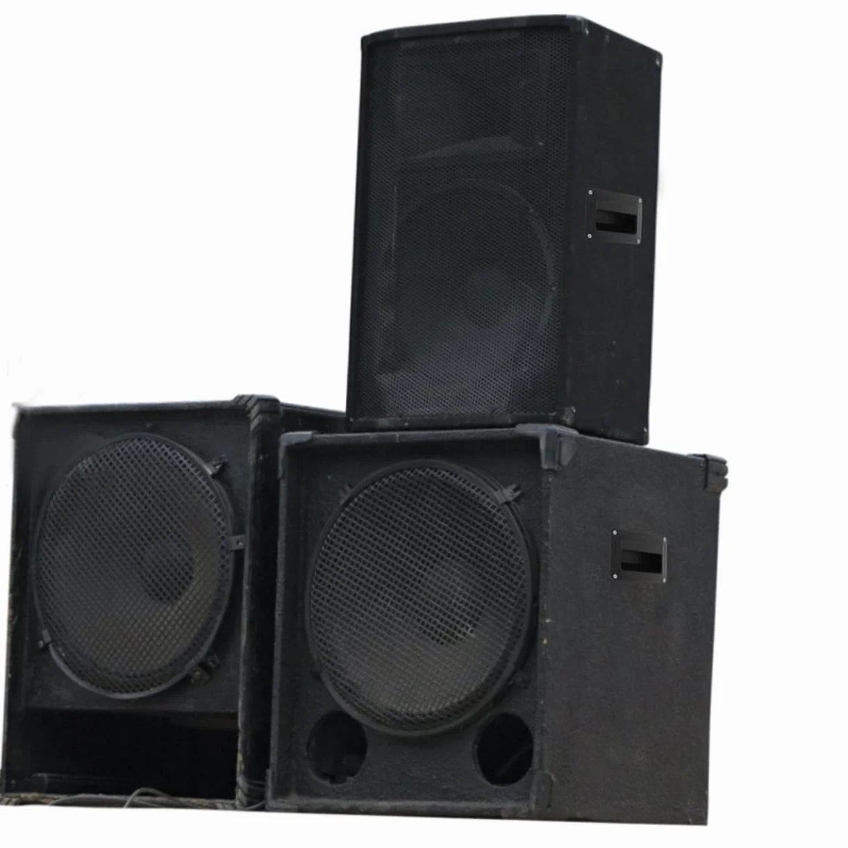 jojofuny 2pièces Poignée De Transport Enceinte Plastique Lot de Fixation De Poignée Enceinte pour Système Audio Portable Accessoire De Remplacement
