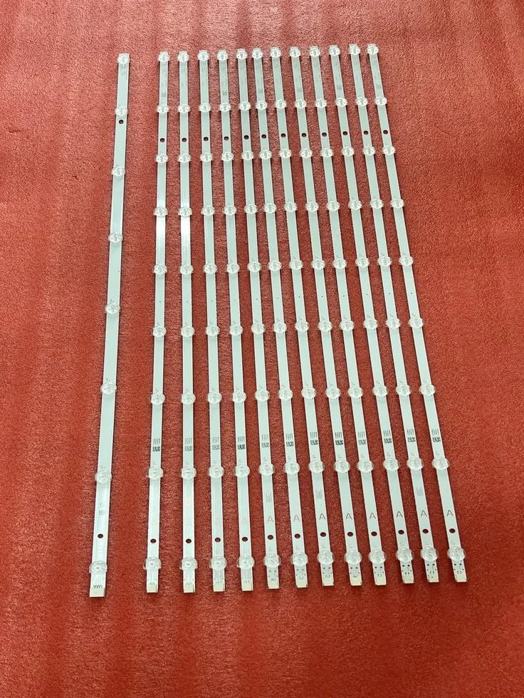 Lot de 13 Bandes LED Compatible Toshiba 75VL5A63DG 75VL5B63DG 75U6763DG 75U6763DB 75U6863DB 75HL16T64U JVC LT-75CF810 75HFL2899S