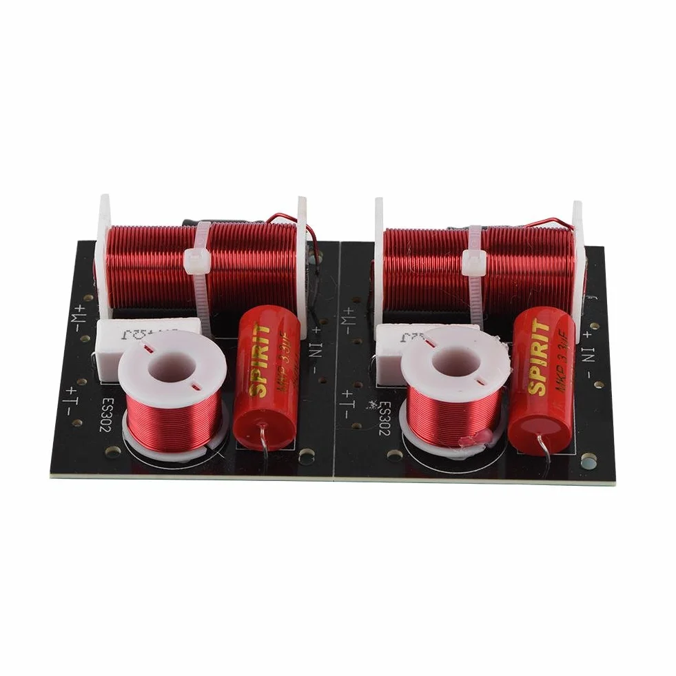 Président Fréquence Diviseur Conseil 2 Voies Aigus/Basse Hi-FI Audio Filtre DIY Module