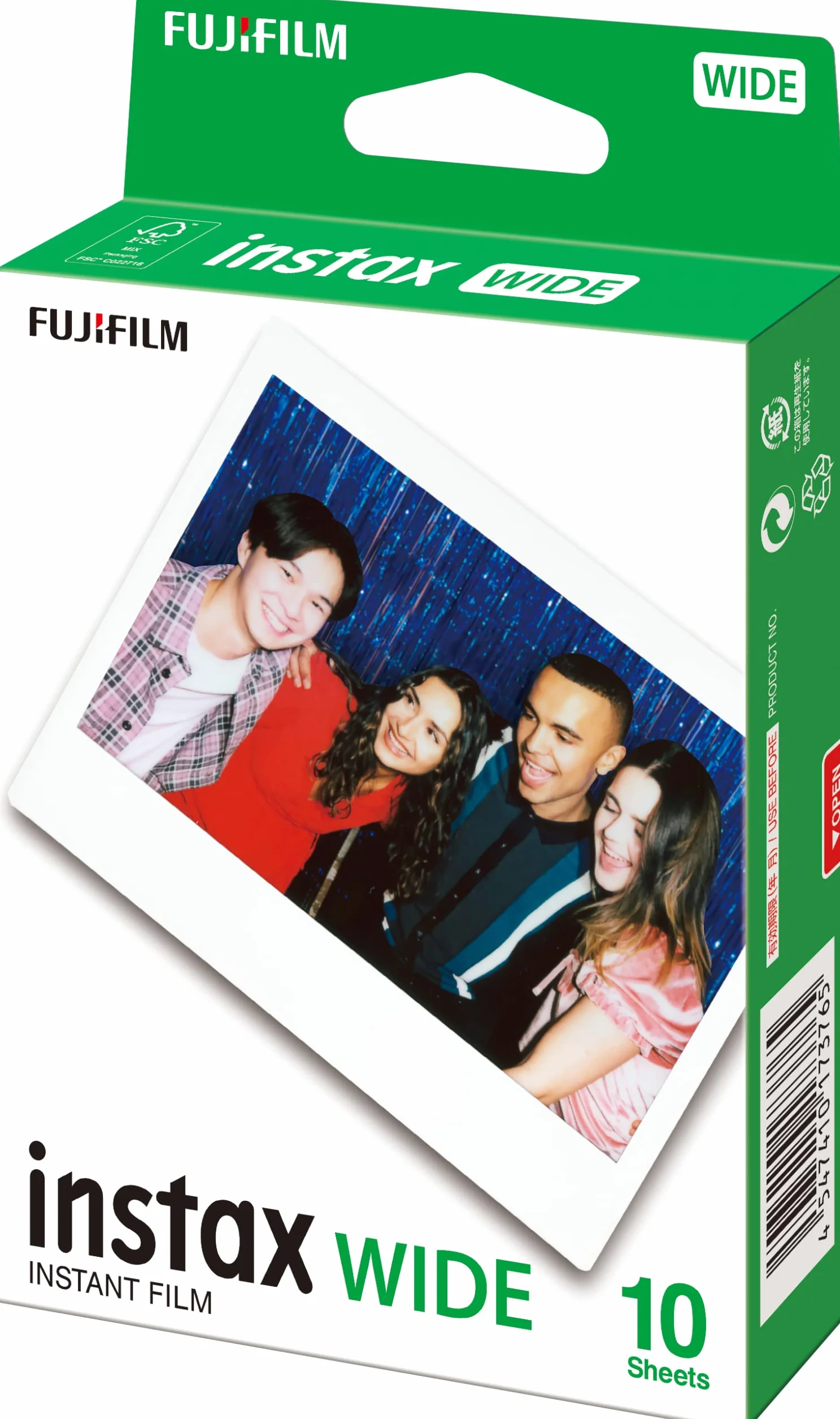 INSTAX Wide Film EU 10/PK